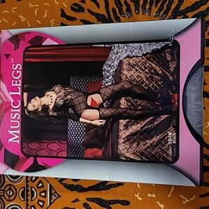 Music Legs Black Fishnet Bodystocking
